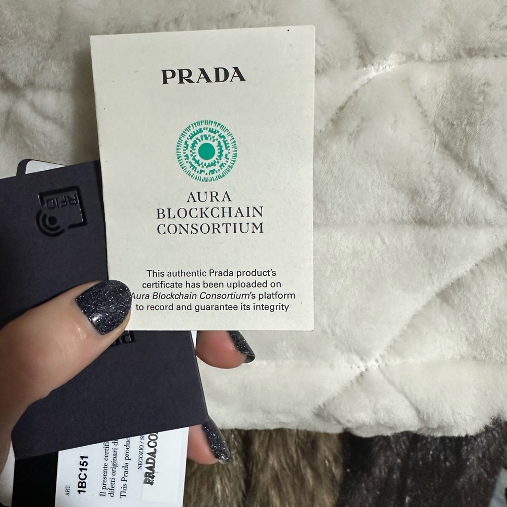 Prada Ultra Rare Quilted Shearling Shoulder Bag - Cream - Picture 9 of 10